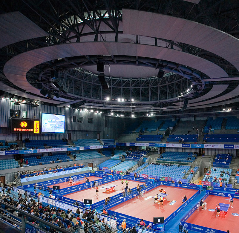 室內(nèi)乒乓球場(chǎng)